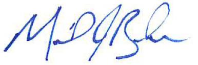 Mike Burke signature